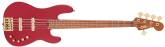 Charvel Guitars - Pro-Mod San Dimas Bass JJ V, Caramelized Maple Fingerboard - Candy Apple Red