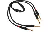 Link Audio - Link Audio Premium Dual 1\/4 to 1\/4 Cable - 3 Foot