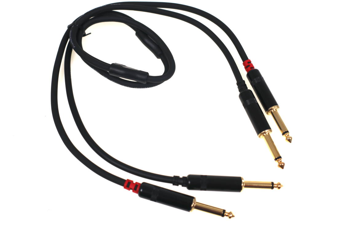 Link Audio Premium Dual 1/4 to 1/4 Cable - 3 Foot