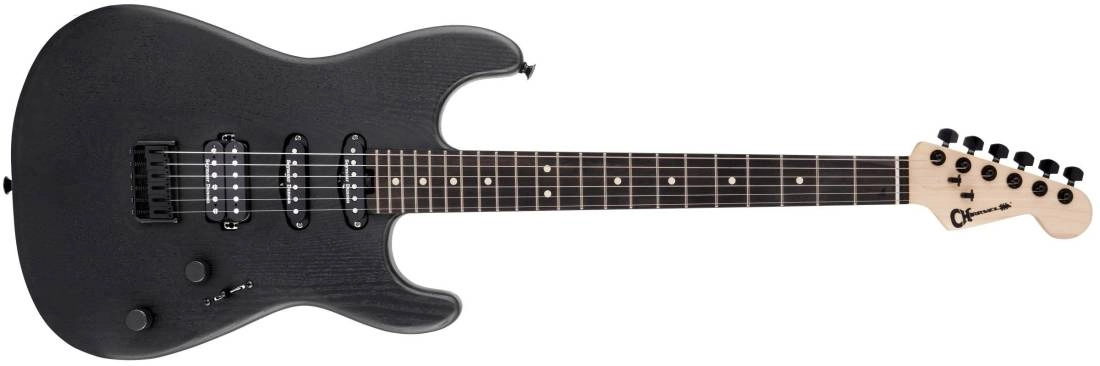 Pro-Mod San Dimas Style 1 HSS HT E Sassafras, Ebony Fingerboard - Satin Black