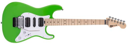 Pro-Mod So-Cal Style 1 HSH FR M, Maple Fingerboard - Slime Green