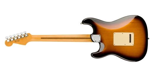 American Ultra Luxe Stratocaster, Maple Fingerboard - 2-Colour Sunburst