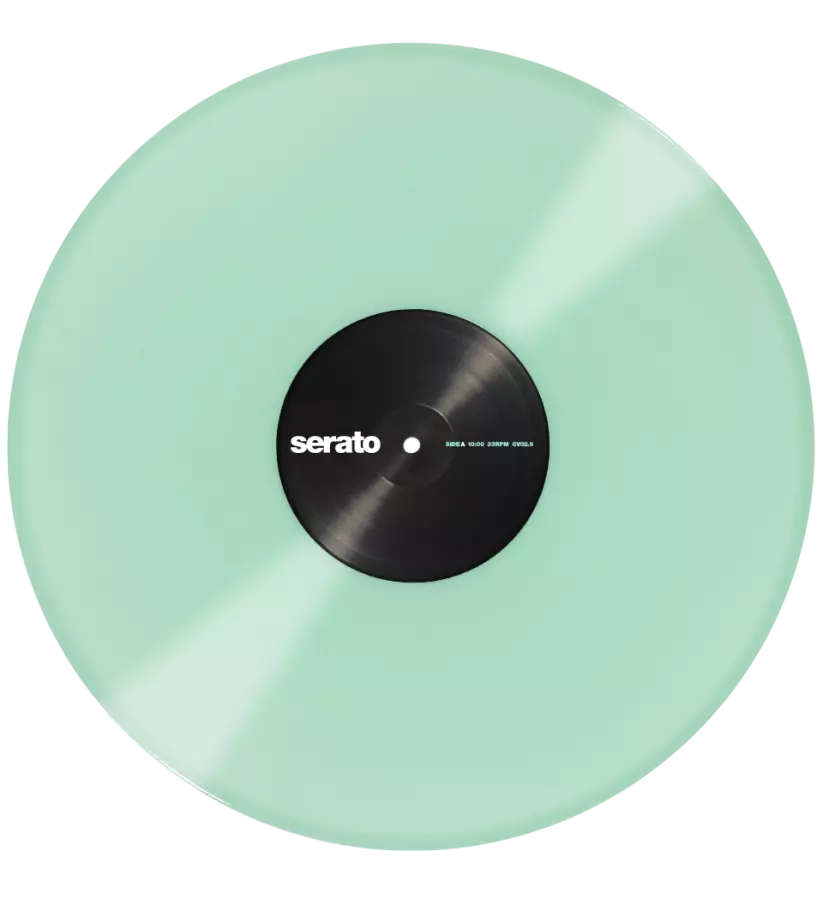 Performance Series Control Vinyl (Pair) - 12\'\' - Glow in the Dark