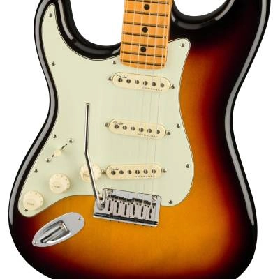 American Ultra Stratocaster Left-Hand, Maple Fingerboard - Ultraburst