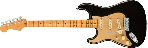 Fender - American Ultra Stratocaster Left-Hand, Maple Fingerboard - Texas Tea