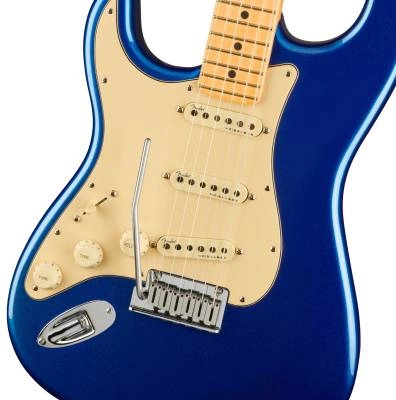 American Ultra Stratocaster Left-Hand, Maple Fingerboard - Cobra Blue