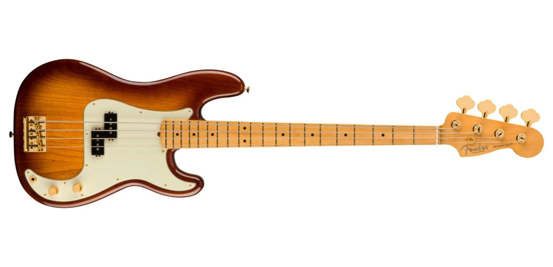 75th Anniversary Commemorative Precision Bass, Maple Fingerboard - 2-Colour Bourbon Burst