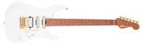 Charvel Guitars - Pro-Mod DK24 HSS 2PT CM, Caramelized Maple Fingerboard - Snow White