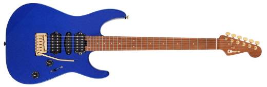 Pro-Mod DK24 HSH 2PT CM, Caramelized Maple Fingerboard - Mystic Blue