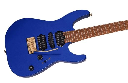 Pro-Mod DK24 HSH 2PT CM, Caramelized Maple Fingerboard - Mystic Blue