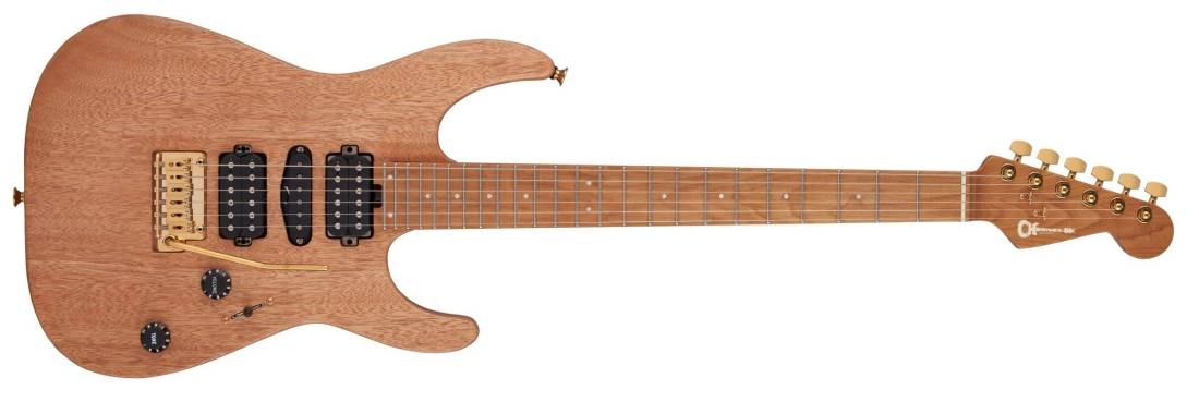 Pro-Mod DK24 HSH 2PT CM Mahogany, Caramelized Maple Fingerboard - Natural