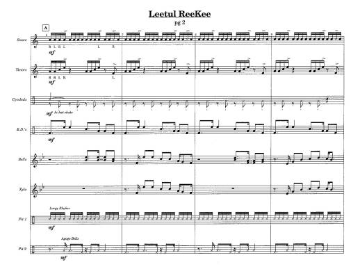 Leetul ReeKee - Crockarell - Percussion Ensemble - Gr. 2