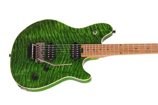 Wolfgang Standard QM, Baked Maple Fingerboard - Transparent Green