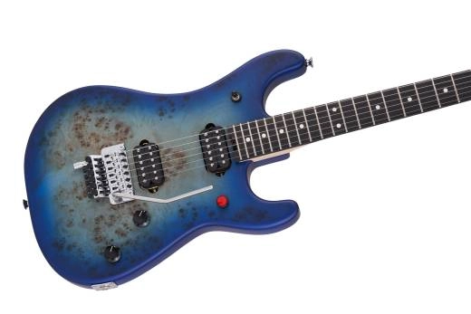 5150 Series Deluxe Poplar Burl, Ebony Fingerboard - Aqua Burst