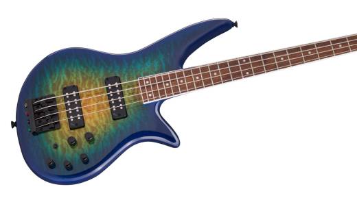X Series Spectra Bass SBXQ IV, Laurel Fingerboard - Amber Blue Burst