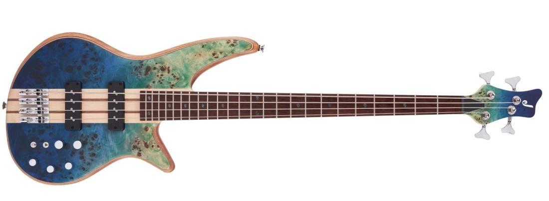 Pro Series Spectra Bass SBP IV, Caramelized Jatoba Fingerboard - Caribbean Blue