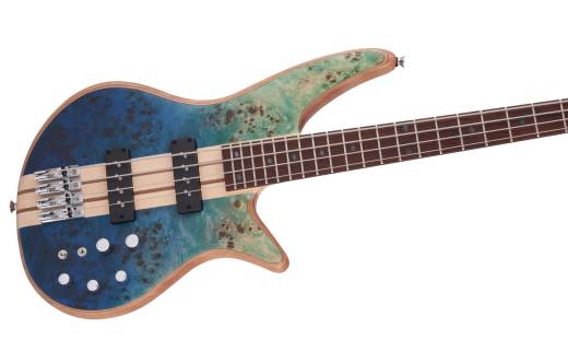 Pro Series Spectra Bass SBP IV, Caramelized Jatoba Fingerboard - Caribbean Blue