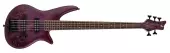 Jackson Guitars - X Series Spectra Bass SBXP V, Laurel Fingerboard - Transparent Purple Burst