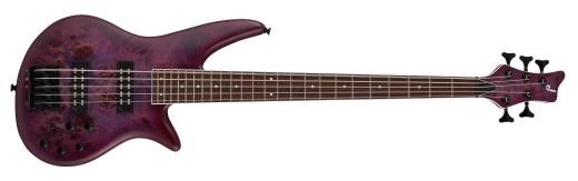 Jackson Guitars - X Series Spectra Bass SBXP V, Laurel Fingerboard - Transparent Purple Burst