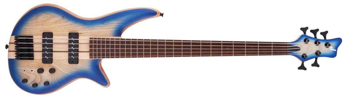 Pro Series Spectra Bass SBA V, Caramelized Jatoba Fingerboard - Blue Burst