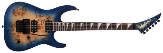 Jackson Guitars - MJ Series Dinky DKRP, Ebony Fingerboard - Transparent Blue Burst