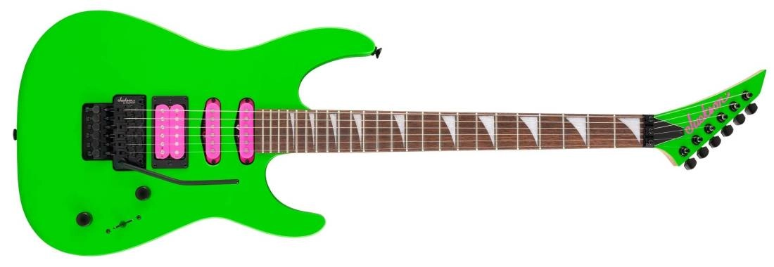 X Series Dinky DK3XR HSS, Laurel Fingerboard - Neon Green