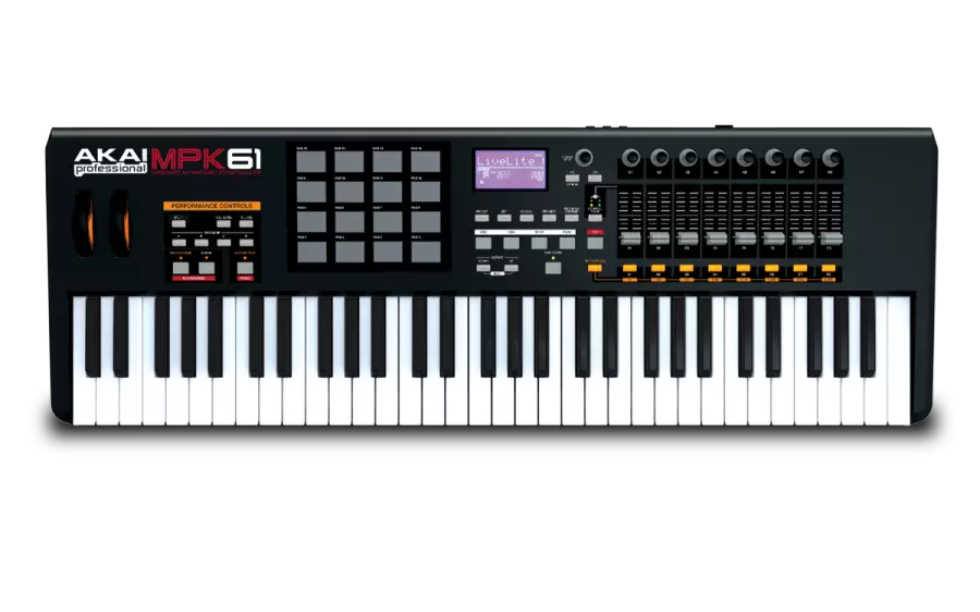 USB/MIDI Keyboard Controller w/MPC Pads