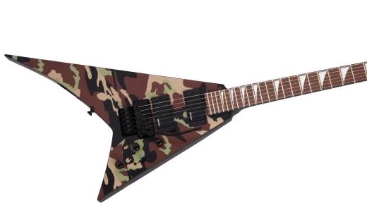 X Series Rhoads RRX24 Camo, Laurel Fingerboard - Woodland Camo