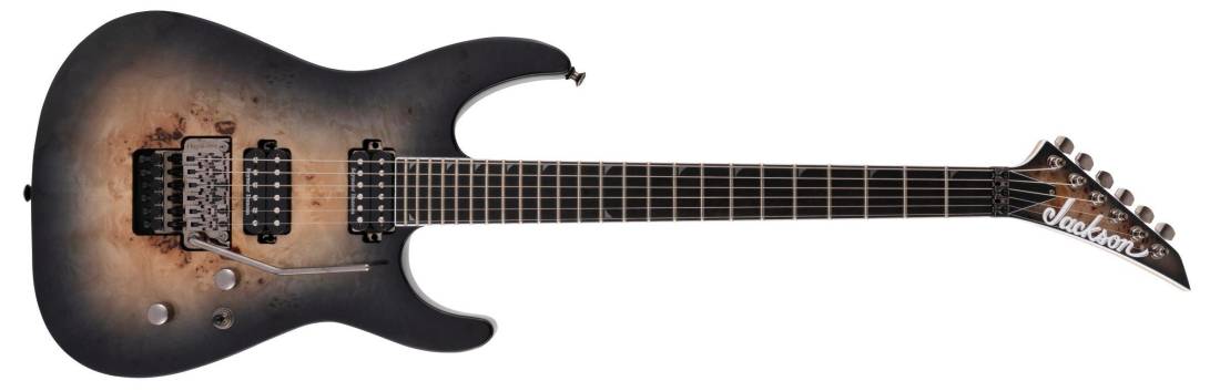 Pro Series Soloist SL2P MAH, Ebony Fingerboard - Transparent Black Burst