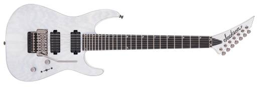Jackson Guitars - Pro Series Soloist SL7A MAH, Ebony Fingerboard - Unicorn White