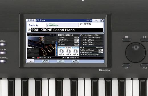 KROME-73 Music Workstation Keyboard - 73 Key