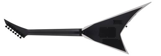 X Series Rhoads RRX24-MG7, Laurel Fingerboard - Satin Black with Primer Gray Bevels