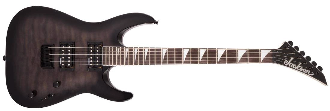 JS Series Dinky Arch Top JS32Q DKA HT, Amaranth Fingerboard - Transparent Black Burst