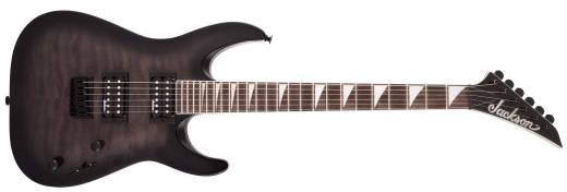 Jackson Guitars - JS Series Dinky Arch Top JS32Q DKA HT, Amaranth Fingerboard - Transparent Black Burst