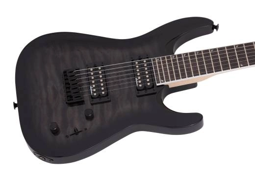 JS Series Dinky Arch Top JS32Q DKA HT, Amaranth Fingerboard - Transparent Black Burst