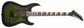 Jackson Guitars - JS Series Dinky Arch Top JS32Q DKA HT, Amaranth Fingerboard - Transparent Green Burst