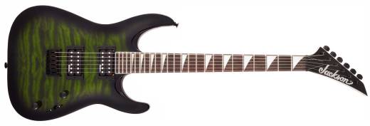 Jackson Guitars - JS Series Dinky Arch Top JS32Q DKA HT, Amaranth Fingerboard - Transparent Green Burst