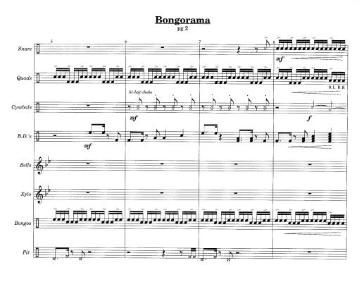 Bongorama - Crockarell - Percussion Ensemble - Gr. 2