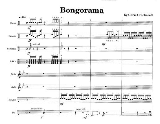 Bongorama - Crockarell - Percussion Ensemble - Gr. 2