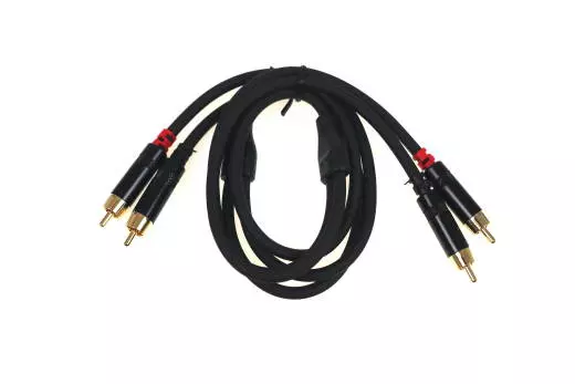 Link Audio - Link Audio Premium Dual RCA to RCA - 3 foot