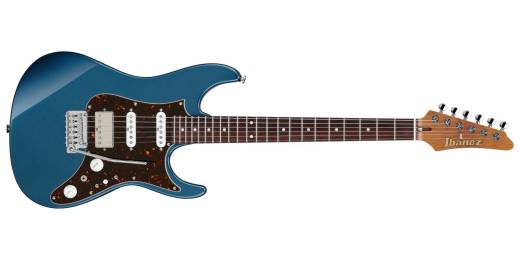 Ibanez - AZ2204N Prestige Electric Guitar w/Case - Prussian Blue Metallic