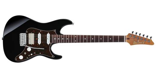 AZ2204NBK Prestige Electric Guitar w/Case - Black
