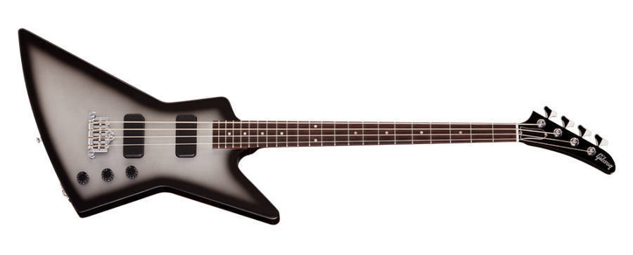 Explorer 4-String Bass - Silverburst  - Chrome Hardware