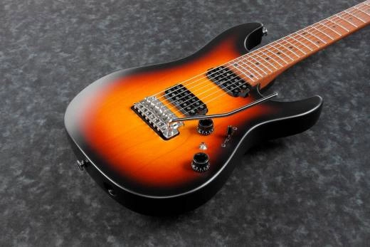 AZ24027 Prestige 7-string Electric Guitar w/Case - Tri Fade Burst Flat