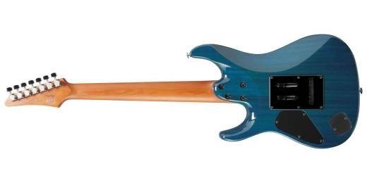 MM7TAB Martin Miller Signature 7-string Electric Guitar w/Case - Transparent Aqua Blue