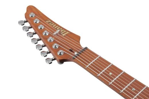 MM7TAB Martin Miller Signature 7-string Electric Guitar w/Case - Transparent Aqua Blue