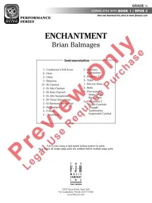 Enchantment - Balmages - Concert Band - Gr. 0.5