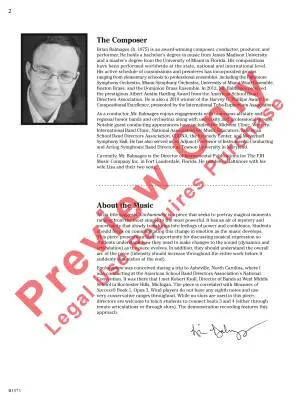 Enchantment - Balmages - Concert Band - Gr. 0.5