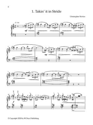 Bright and Bluesy: Five Intermediate Pieces - Norton - Piano - Book