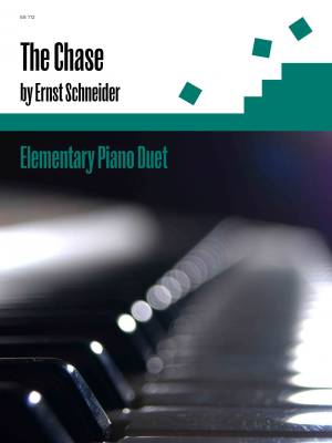 Debra Wanless Music - The Chase - Schneider - Piano Duet (1 Piano, 4 Hands) - Sheet Music